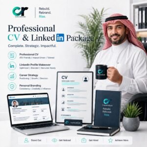 باقة إعادة بناء الهوية المهنية CV + LinkedIn