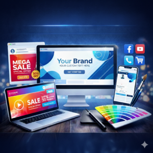 تصميم بنرات وصور غلاف